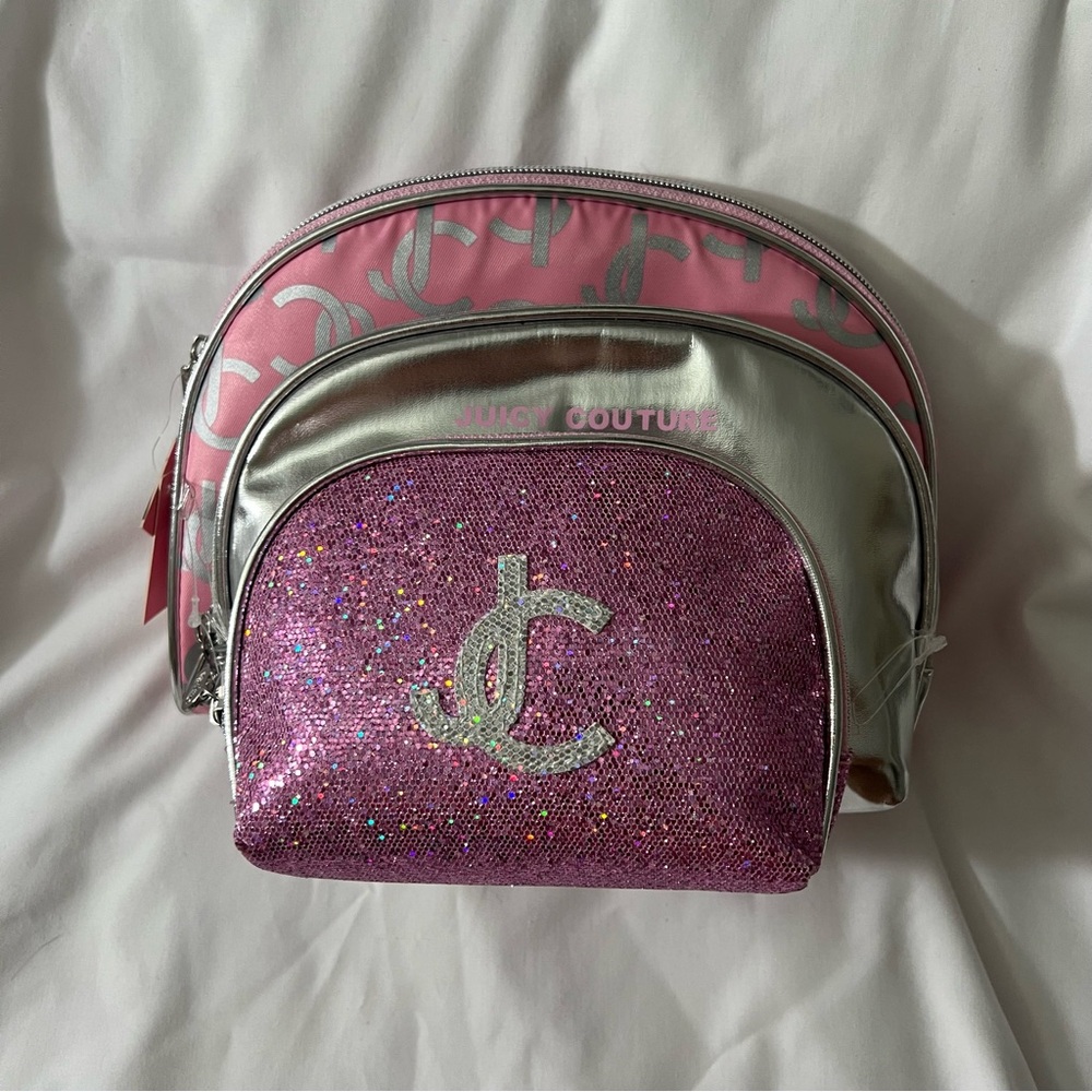 Juicy Couture Travel Cosmetic Bags 💄